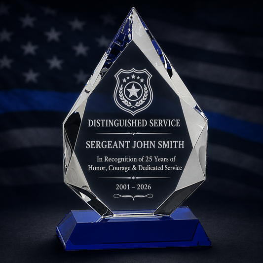 Diamond Crystal Police Chief & Command Award