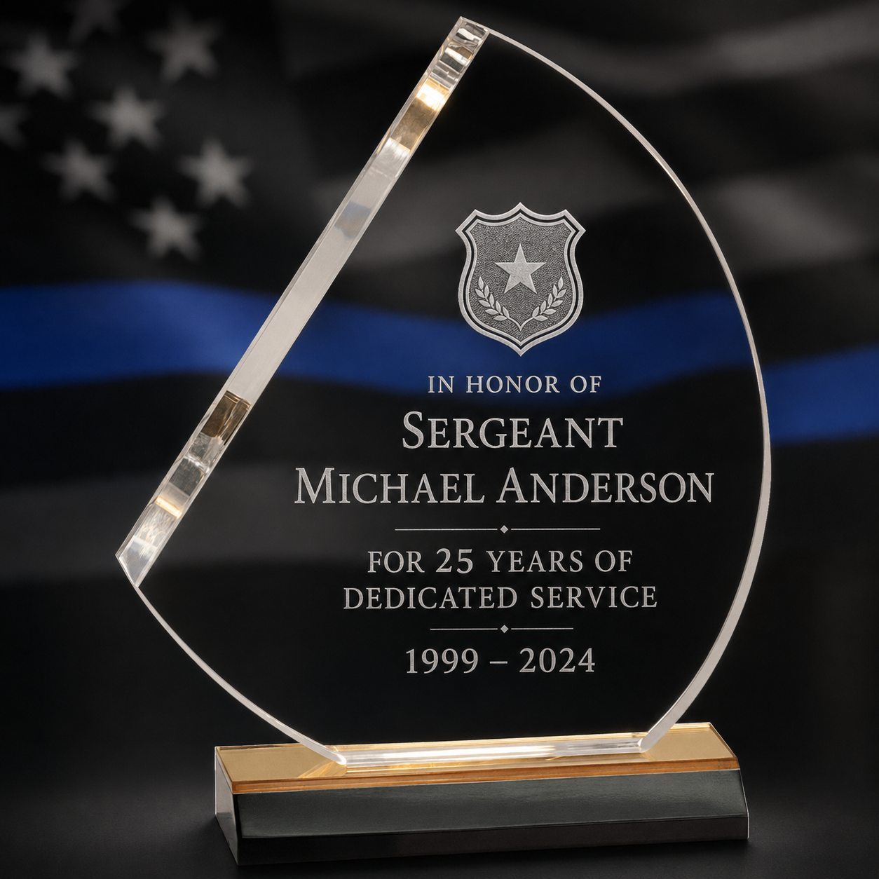 Gold First Responder Career Achievement Award